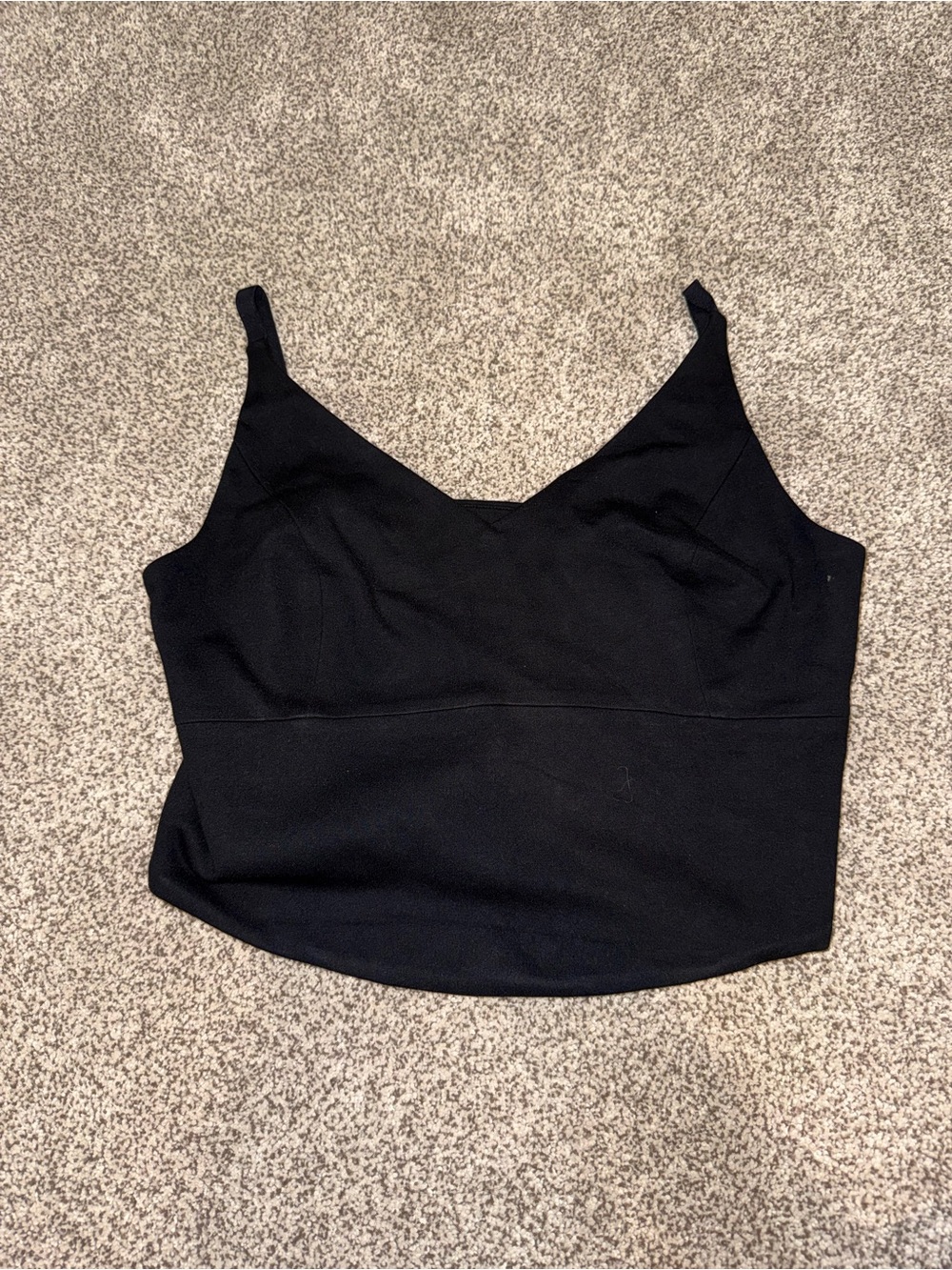 CABI Black V-Neck Cami Top